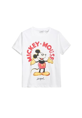Desigual TS_Mickey Mouse, 1000 White, S - High-Tech & Électronique Amazon Italie à 12.48€