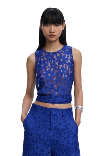 Desigual BLUS_TÁNATOS, 5036 Blue KLEIN, L - Amazon Allemagne à 35.86€