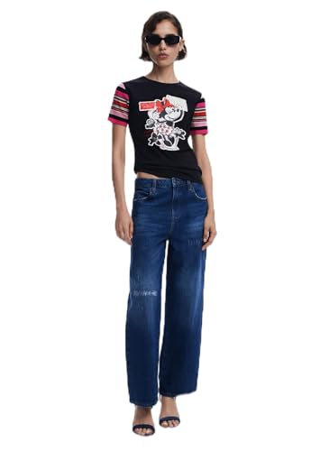 Desigual TS_Minnie, 2000 Black, M - Mode & Vêtements en promo à 29.22€
