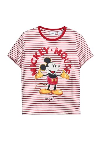 Desigual TS_Mickey Mouse, 3000 Carmine, XS - Fashion & Clothing Amazon UK à 19.30€