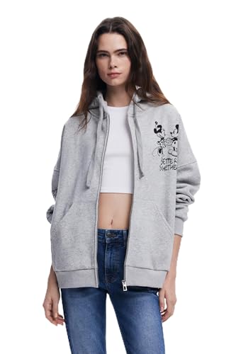Desigual Sweat_Better, 2042 Light Gray Vigore, S - Maison & Cuisine Amazon France à 102.19€