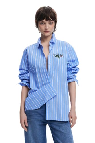 Desigual CAM_Dont DO IT, 5002 Stick Blue, S - Mode & Vêtements Amazon Allemagne à 28.03€