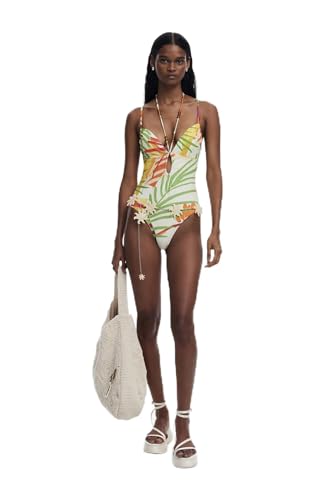 Desigual Swim_BELICE TROPI One P., 1001 RAW, XS - Sports & Fitness en promo à 42.49€