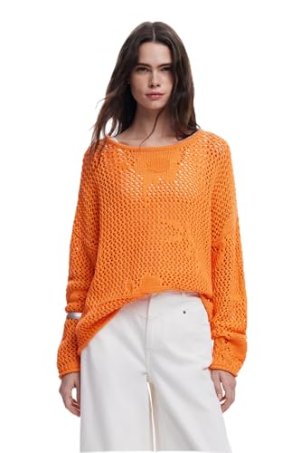 Desigual JERS_BRUMA, 7009 MANDARINA, L - Mode & Vêtements Amazon Italie à 23.47€