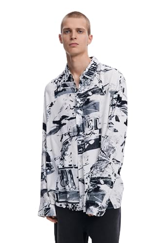 Desigual CAM_Moto, 8019 OCHER, XL Yellow - Auto & Motorcycle Amazon UK à 43.63€