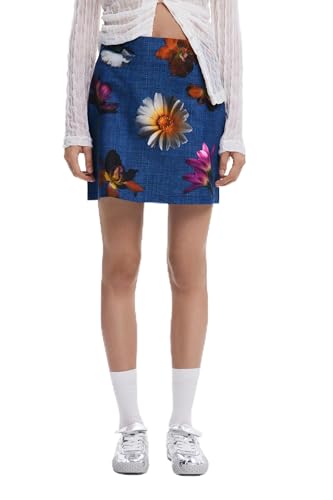 Desigual FAL_Mirta, 5032 Azul Oscuro, L - Réduction -75% à 17.62€