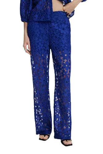 Desigual Pant_LACELONG, 5031 Azul Noche, L - Amazon Italie à 29.44€