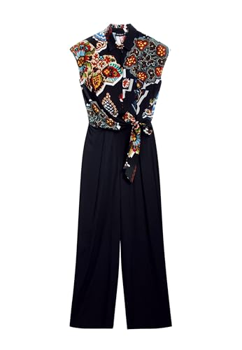 Desigual Jumpsuit_Paisley_Lacroix, 2000 Black, XS - Amazon Espagne à 47.84€