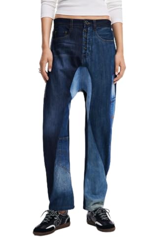Desigual Denim_HERITA, 5053 Denim Medium Wash, 36 - Amazon Spain à 44.70€