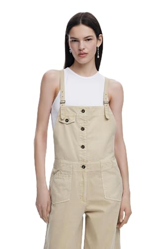 Desigual Jumpsuit_Tiber, 2044 Gris Marron, M - Amazon Espagne à 25.06€