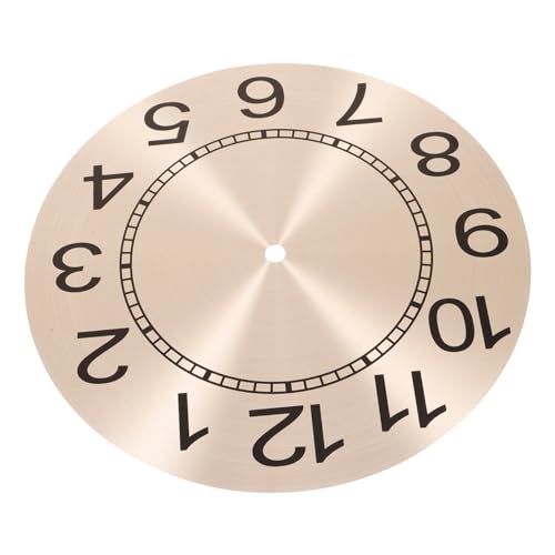 Veemoon Aluminium Zifferblatt Ersatz Uhrwerk Satz Quarzuhr... - Maison & Cuisine Amazon Allemagne à 11.49€