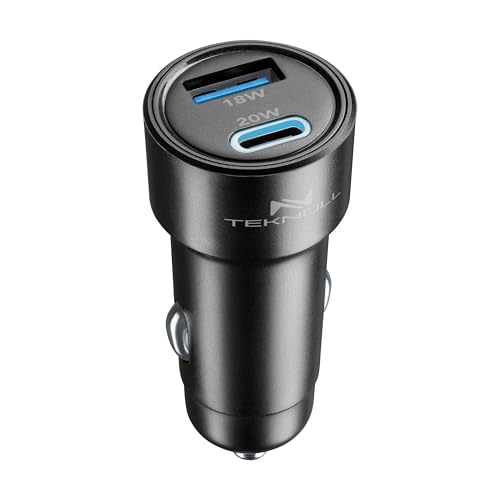 Teknoll - Caricabatterie Rapido 20W - 2 Porte: USB 18W... - High-Tech & Électronique Amazon Italie à 11.99€