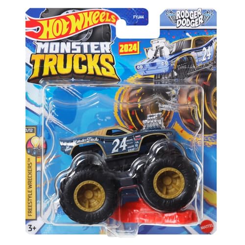 Rodger Dodger HTM59 - Hot Wheels Monster Trucks & Véhicule... - Jouets & Jeux Amazon France à 21.99€