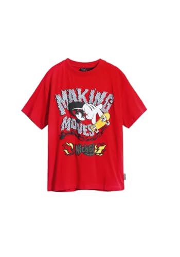 Desigual TS_Making Moves MICKE, 3000 Carmine, 5/6 - Auto & Motorcycle Amazon Spain à 11.56€