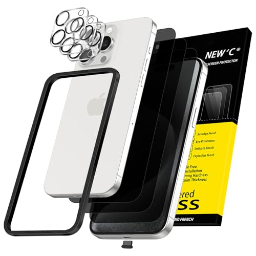 NEW'C 3 x Sichtschutz für iPhone 15 Pro Max für Panzerglas... - High-Tech & Électronique Amazon Allemagne à 10.18€