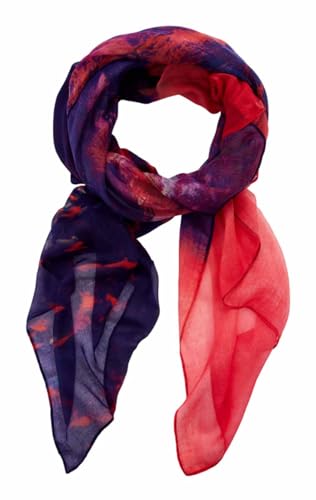 Desigual Foulard Bali Lacroix Rectangle Rosa Mora - Bon plan à 29.75€