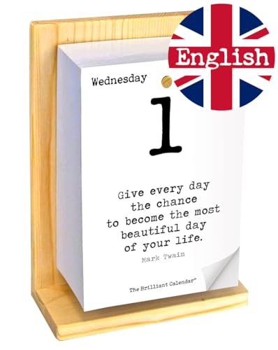 The Brilliant Calendar 2025 wooden stand. Il Calendario... - Animalerie Amazon Italie à 4.98€