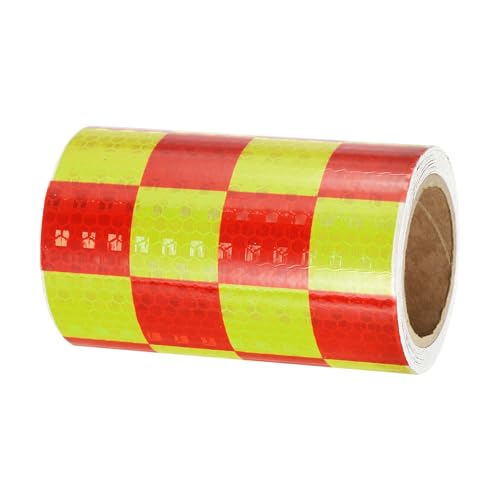 PATIKIL Cinta Reflectante Adhesiva, 10cm x 3 m PVC Cinta de... - Bricolage & Outils Amazon Espagne à 11.19€