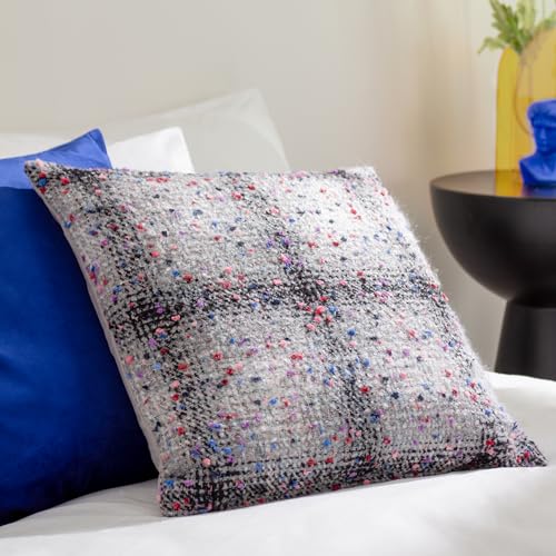 Heya Home Connie Coussin rembourré en Jacquard à Carreaux - Auto & Moto Amazon France à 25.18€