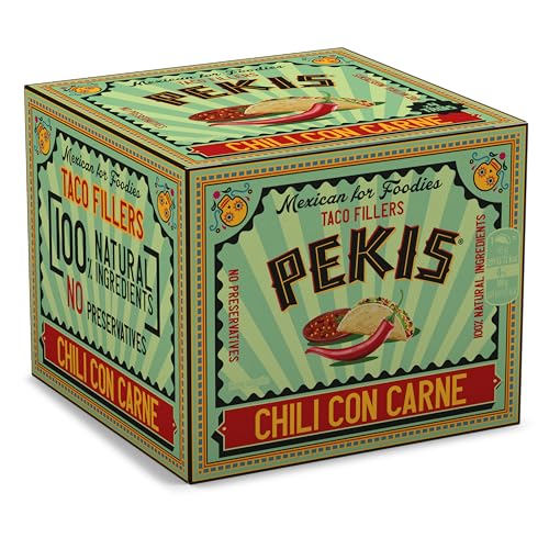 Pekis Chili Con Carne Ready Meal 400g | 30% Beef with Black... - Auto & Motorcycle Amazon UK à 2.00€