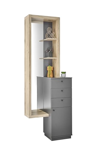 Stella Trading Frame Wandgarderobe Flurgarderoben Set in... - Maison & Cuisine Amazon Allemagne à 119.00€