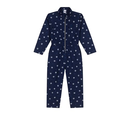 Petit Bateau A0cmj, Tuta Lunga Bambina, Blu/Bianco, 12 anni - Sports & Fitness en promo à 31.02€