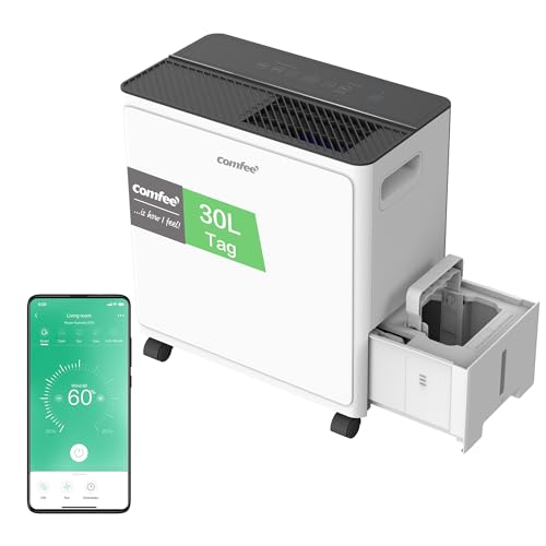 COMFEE CDDAE-30DEN7-QA3 Luftentfeuchter 30L/Tag für bis zu... - Maison & Cuisine Amazon Allemagne à 159.99€