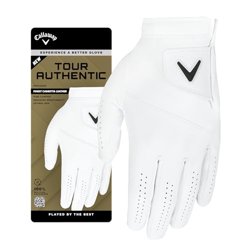 Callaway Tour Authentic 2025 Gants Blanc XL Main Gauche en promo à 35,76€ (-68%) sur Amazon FR