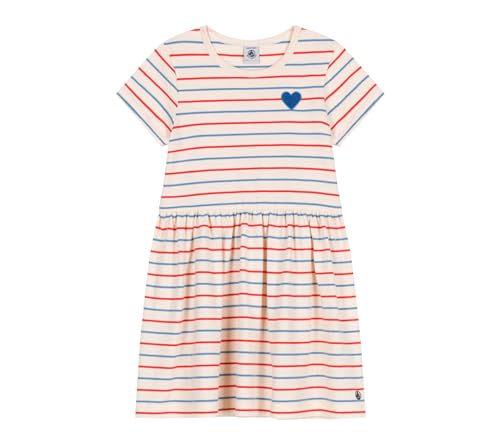 Petit Bateau Mädchen Kurzarmkleid A0cy2, Ecru/Mehrfarbig, 3... - Sports & Fitness Amazon Allemagne à 18.82€