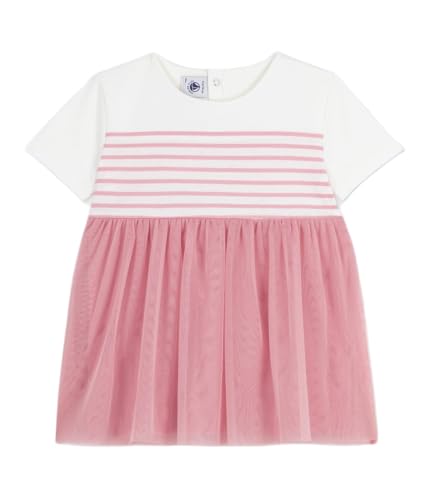 Petit Bateau Baby Mädchen Kurzarmkleid A0dik, Weiß/Rosa, 3... - Sports & Fitness Amazon Allemagne à 20.32€