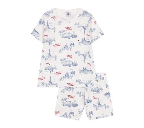 Petit Bateau Jungen Pyjacourt A0cul, Weiß/Mehrfarbig, 5... - Sports & Fitness Amazon Allemagne à 19.50€