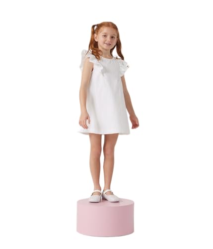 Petit Bateau Mädchen Kurzarmkleid A0crf, Weiß/Silber, 4... - Sports & Fitness Amazon Allemagne à 35.00€