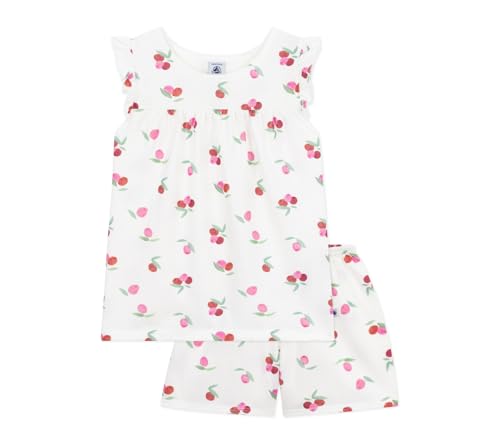 Petit Bateau Mädchen Pyjacourt A0cm1, Weiß/Mehrfarbig, 2... - Sports & Fitness Amazon Allemagne à 22.13€