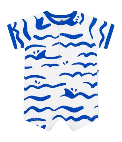 Petit Bateau A0cv5, Combicourt Bimbo 0-24, Malvavisco/Porcel... - Bébé & Puériculture Amazon Italie à 19.47€