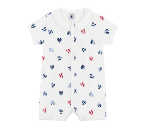 Petit Bateau A0CU8 Combicourt Blanc/Multico Mixte Bébé 6... en promo à 12,68€ (-53%) sur Amazon FR