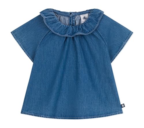 Petit Bateau A0CP2, Blusa de manga corta Bebé-Niñas, Azul... - Sports & Fitness Amazon Espagne à 8.69€
