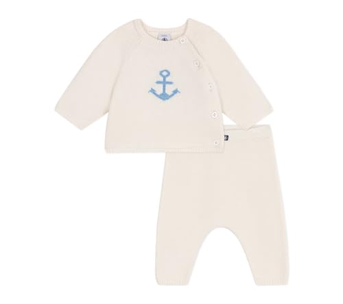 Petit Bateau A0CEW Ensemble 2 Pièces, Blanc, 0-3 Mois Mixte... - Sports & Fitness Amazon France à 53.31€