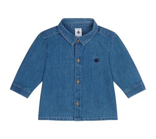 Petit Bateau A0CKS, Camisa de manga larga Bebé-Niños, Azul... - Sports & Fitness en promo à 28.75€
