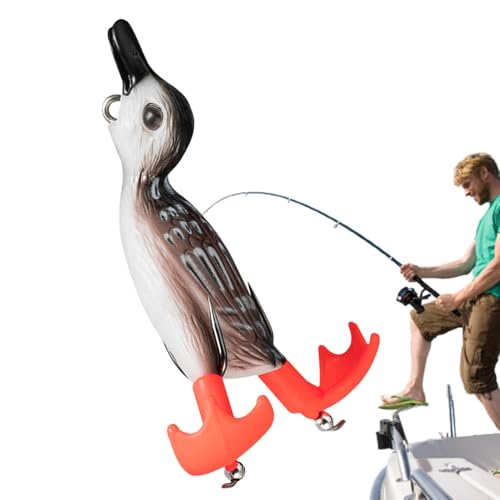 Generic Esca morbida per anatra, esca da pesca con doppia... - Sports & Fitness Amazon Italie à 1.94€