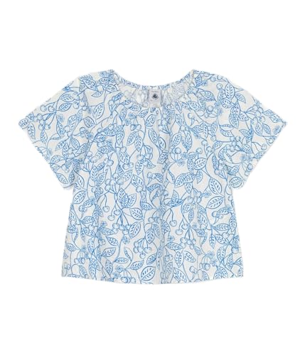 Petit Bateau Mädchen Kurzarmbluse A0cpw, Marshmallow/Porzell... - Sports & Fitness Amazon Allemagne à 20.41€