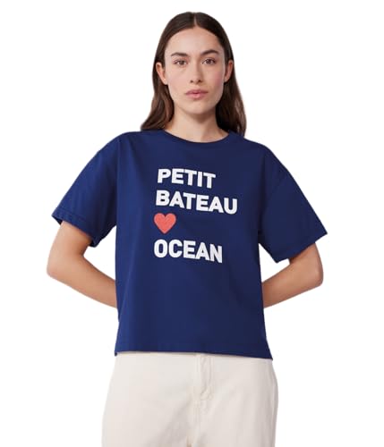 Petit Bateau A0DI7 Camiseta de Manga Corta, Azul, S para... - Sports & Fitness Amazon Espagne à 25.55€