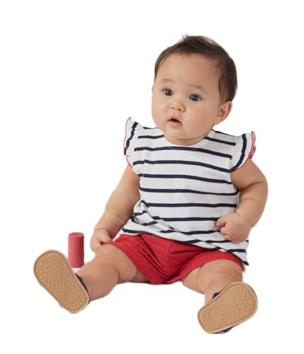 Petit Bateau Baby Mädchen Kurzarmbluse A0cp0, Weiß/Blau, 24... - Sports & Fitness Amazon Allemagne à 7.75€