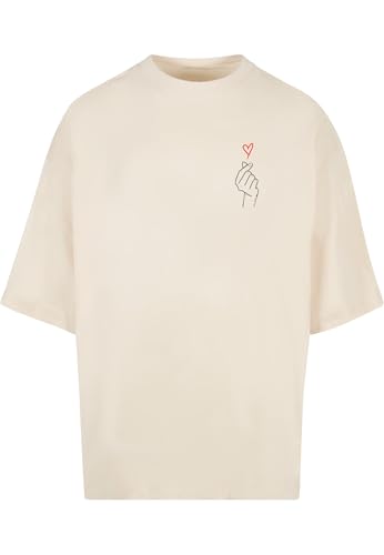 MERCHCODE Mp0007485-k Heart Huge tee Camiseta, Arena... - Amazon Espagne à 9.39€