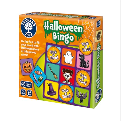 Orchard Toys Halloween Bingo, small and compact game, great... - Jouets & Jeux en promo à 2.50€