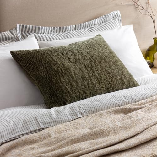 furn. Cojín con Relleno Rico en Plumas y Chenilla Osaka de... - Maison & Cuisine Amazon Espagne à 29.66€