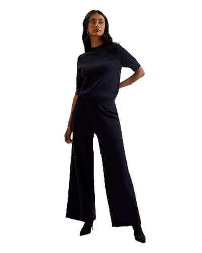 Ted Baker Wmt-ellenr-Ribbed Knitted High Waist Wide Leg... - Home & Kitchen Amazon Spain à 82.65€