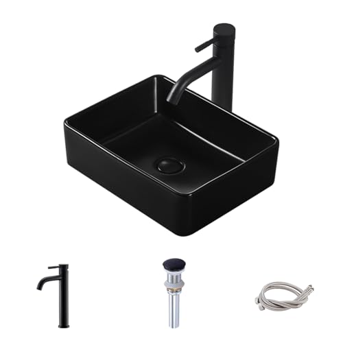 MAISINK Évier rectangulaire noir 40,6 x 30,5 cm en... - High-Tech & Électronique Amazon France à 276.73€