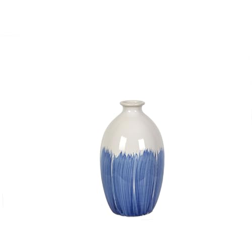 Romimex Vase Blue White Ceramic 18 x 31 x 18 cm - High-Tech & Électronique en promo à 11.72€