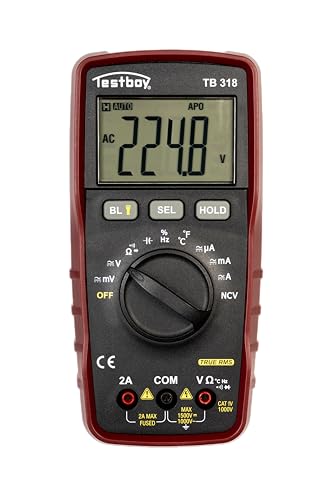 Testboy 318 Digital Multimeter für Photovoltaik Anlagen... - Nouvelle promo Amazon à 128.79€