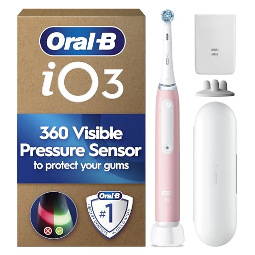 Oral-B iO3 Ultimate Clean Electric Toothbrush, Blush Pink... - Beauté & Parfums Amazon Royaume-Uni à 75.00€